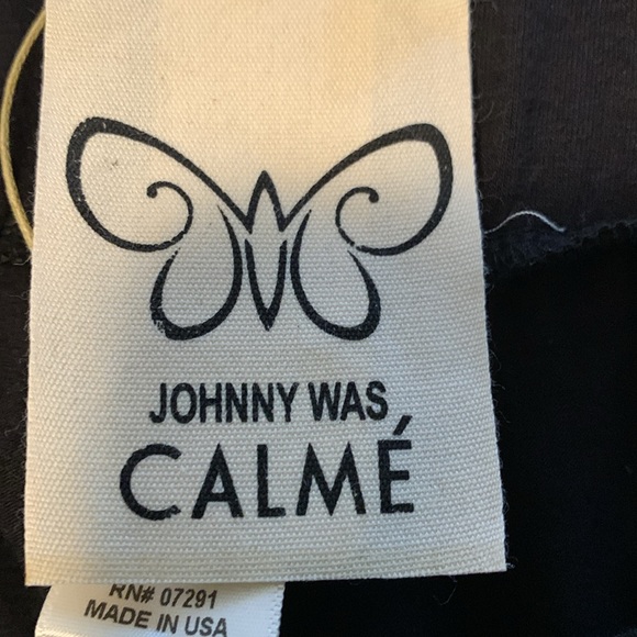 Johnny Was Calme scarf tie knit pants - Picture 4 of 6